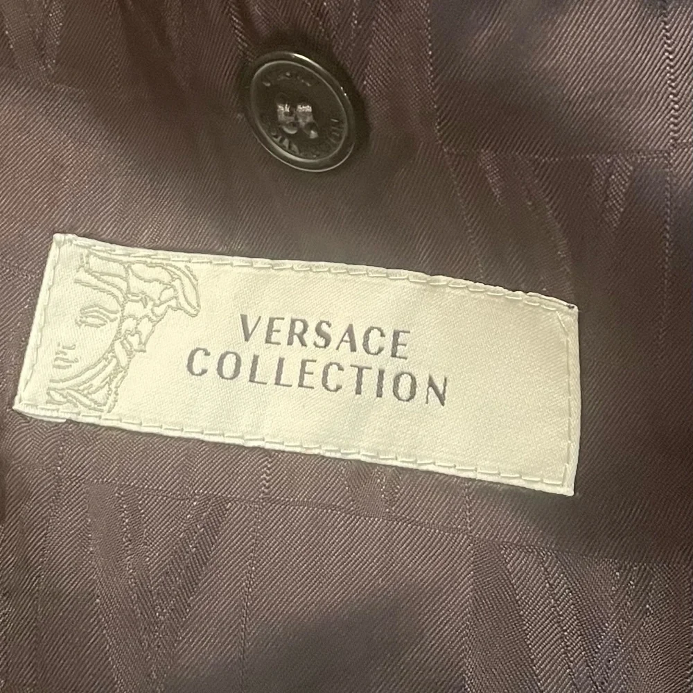 VERSACE COLLECTION GIANNI VERSACE Mens Grey Suit Size EU 50 US 40